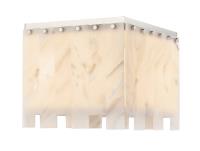 Four Light Flush Mount by Z-Lite - Viviana Collection, Polished Nickel Finish - 345F13-PN