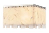 Six Light Flush Mount by Z-Lite - Viviana Collection, Polished Nickel Finish - 345F17-PN