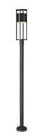 LED Outdoor Post Moun Fixture by Z-Lite - Luca Collection, Black Finish - 517PHB-567P-BK-LED