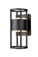 LED Outdoor Wall Mount by Z-Lite - Luca Collection, Black Finish - 517S-BK-LED
