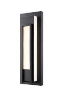 LED Outdoor Wall Mount by Z-Lite - Keaton Collection, Black Finish - 520M-BK-LED