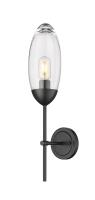 One Light Wall Sconce by Z-Lite - Arden Collection, Matte Black Finish - 651S-MB