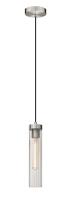One Light Pendant by Z-Lite - Beau Collection, Brushed Nickel Finish - 740P-BN