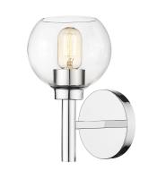 One Light Wall Sconce by Z-Lite - Sutton Collection, Chrome Finish - 7502-1S-CH