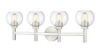 Four Light Vanity by Z-Lite - Sutton Collection, Brushed Nickel Finish - 7502-4V-BN