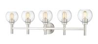 Five Light Vanity by Z-Lite - Sutton Collection, Brushed Nickel Finish - 7502-5V-BN
