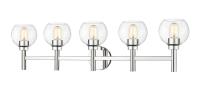 Five Light Vanity by Z-Lite - Sutton Collection, Chrome Finish - 7502-5V-CH