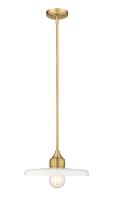 One Light Pendant by Z-Lite - Paloma Collection, Olde Brass Finish - 820P14-OBR
