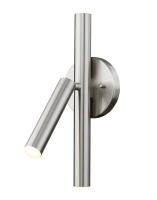 LED Wall Sconce by Z-Lite - Forest Collection, Brushed Nickel Finish - 917-3S-BN-LED