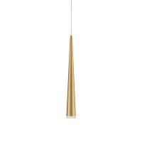 LED Pendant by Kuzco Lighting - Mina Collection, Brushed Gold Finish - 401215BG-LED