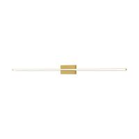 LED Wall Sconce by Kuzco Lighting - Vega Minor Collection, Brushed Gold Finish - WS18248-BG