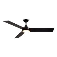 56" Ceiling Fan by Kuzco Lighting - Owens Collection, Matte Black Finish - CF94956-MB