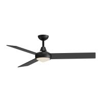 56" Ceiling Fan by Kuzco Lighting - Owens Collection, Matte Black Finish - CF94956-MB