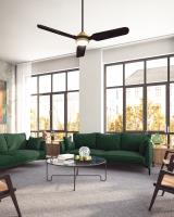 60" Ceiling Fan by Kuzco Lighting - Fremont Collection, Brushed Gold Finish - CF95960-BG