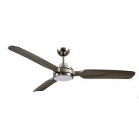 60" Ceiling Fan by Kuzco Lighting - Fremont Collection, Brushed Nickel Finish - CF95960-BN