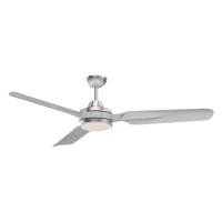 60" Ceiling Fan by Kuzco Lighting - Fremont Collection, Brushed Nickel Finish - CF95960-BN