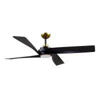 56" Ceiling Fan by Kuzco Lighting - Horizon Collection, Brushed Gold Finish - CF96956-BG