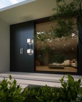 LED Exterior Wall Mount by Kuzco Lighting - Vail Collection, Black Finish - EW72332-BK