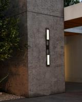 LED Exterior Wall Mount by Kuzco Lighting - Aspen Collection, Black Finish - EW72560-BK