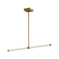 LED Linear Pendant by Kuzco Lighting - Blade Collection, Brushed Gold Finish - LP23532-BG
