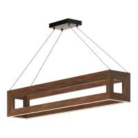 LED Linear Pendant by Kuzco Lighting - Morina Collection, Walnut Finish - LP32942-WT