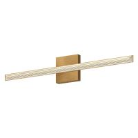 LED Vanity by Kuzco Lighting - Saphir Collection, Brushed Gold Finish - VL27534-BG