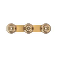 Three Light Vanity by Kuzco Lighting - Samar Collection, Brushed Gold/Copper Finish - VL57532-BG/CP
