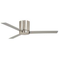 52" Ceiling Fan by Minka Aire - Roto Flush Collection, Brushed Nickel Finish - F644L-BN