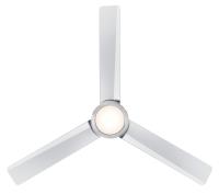 52" Ceiling Fan by Minka Aire - Roto Flush Collection, Brushed Nickel Finish - F644L-BN