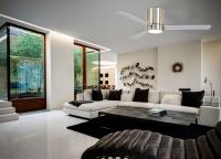 52" Ceiling Fan by Minka Aire - Roto Flush Collection, Brushed Nickel Finish - F644L-BN