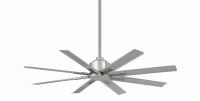 52" Ceiling Fan by Minka Aire - Xtreme H2O Collection, Brushed Nickel Wet Finish - F896-52-BNW