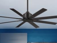 52" Ceiling Fan by Minka Aire - Xtreme H2O Collection, Coal Finish - F896-52-CL