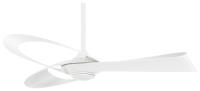 52" Ceiling Fan by Minka Aire - Bowie Collection, Flat White Finish - F933-WHF