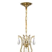 Eight Light Chandelier by Crystorama - Cedar Collection, Vibrant Gold Finish - 5938-VG-CL-MWP