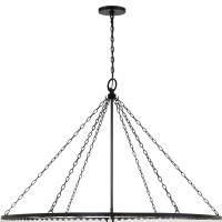 24 Light Chandelier by Crystorama - Rylee Collection, Matte Black Finish - 618-MK