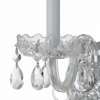 One Light Wall Sconce by Crystorama - Traditional Crystal Collection, Polished Chrome Finish - 1031-CH-CL-MWP