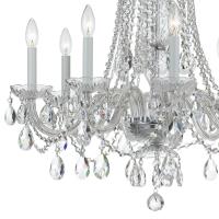 Eight Light Chandelier by Crystorama - Traditional Crystal Collection, Polished Chrome Finish - 1138-CH-CL-MWP