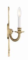 Two Light Wall Sconce by Crystorama - Lexsi Collection, Olde Brass Finish - 650-OB
