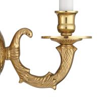 One Light Wall Sconce by Crystorama - Marlowe Collection, Polished Brass Finish - 641-PB
