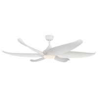 60"Ceiling Fan by Kuzco Lighting - Coronado Collection, Matte White Finish - CF90960-WH