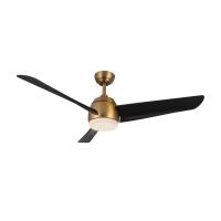 54"Ceiling Fan by Kuzco Lighting - Thalia Collection, Brushed Gold/Matte Black Finish - CF91954-BG/MB