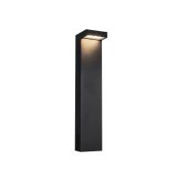 LED Exterior Bollard by Kuzco Lighting - Evans Collection, Black Finish - EB45624-BK-UNV