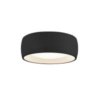 LED Flush Mount by Kuzco Lighting - Savile Collection, Black Finish - FM82104-BK