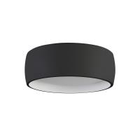 LED Flush Mount by Kuzco Lighting - Savile Collection, Black Finish - FM82106-BK