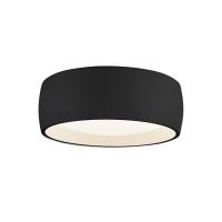 LED Flush Mount by Kuzco Lighting - Savile Collection, Black Finish - FM82106-BK