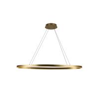 LED Linear Pendant by Kuzco Lighting - Ovale Collection, Brushed Gold Finish - LP79140-BG