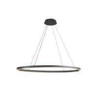 LED Linear Pendant by Kuzco Lighting - Ovale Collection, Black Finish - LP79140-BK