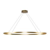 LED Linear Pendant by Kuzco Lighting - Ovale Collection, Brushed Gold Finish - LP79153-BG
