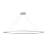 LED Linear Pendant by Kuzco Lighting - Ovale Collection, White Finish - LP79153-WH