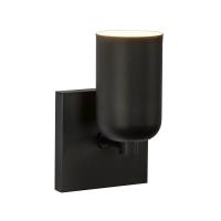 One Light Wall Sconce by Kuzco Lighting - Nola Collection, Black Finish - WS57704-BK